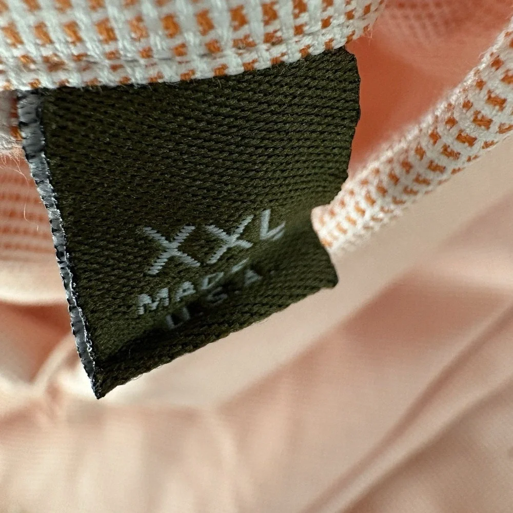 Gitman Bros Men's 2XL Pink 100% Cotton Check Button Down Long Sleeve Dress Shirt